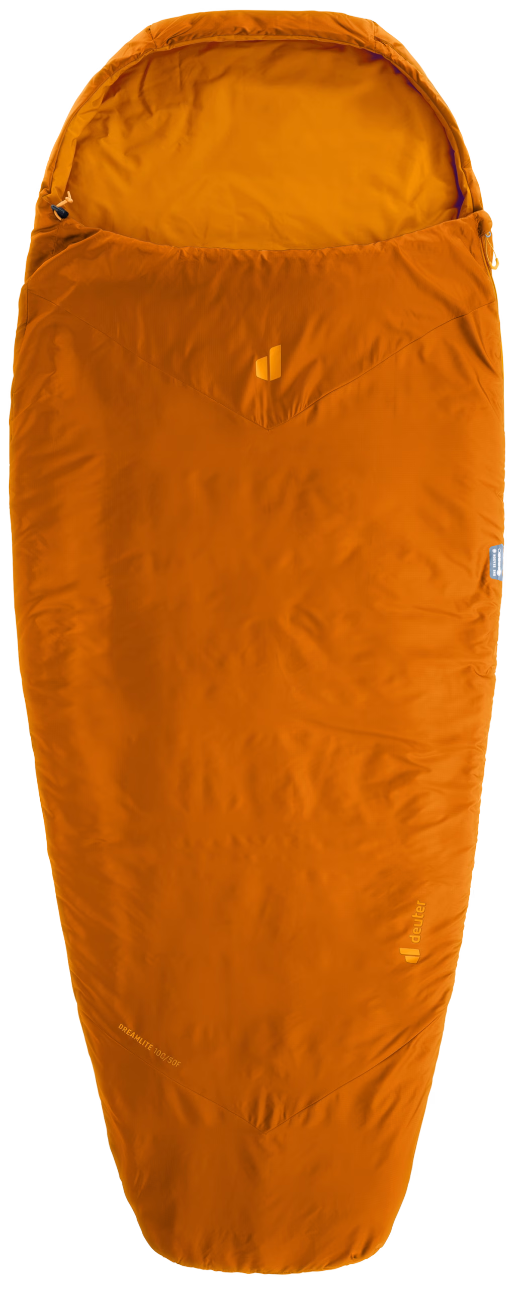 deuter dreamlite 10c/50f terra canyon zipper left deuter dreamlite 10c/50f terra canyon zipper left