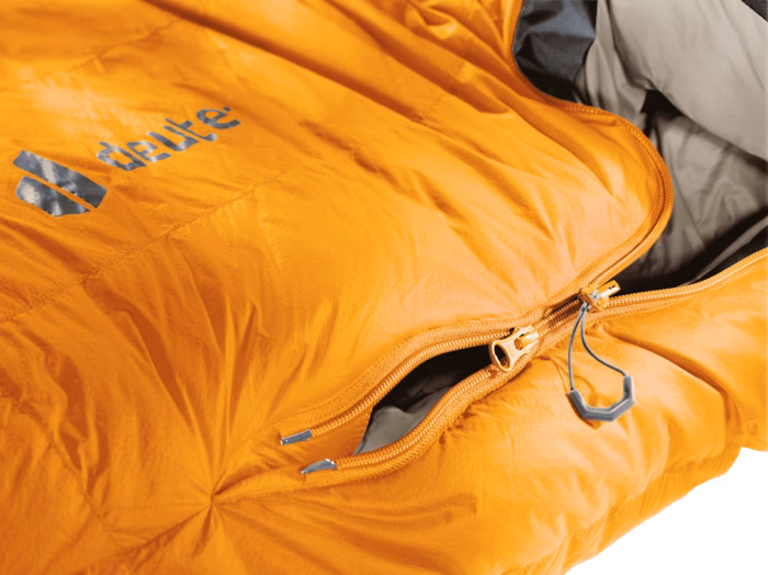 deuter astro pro 600 12c/10f magma titanium zipper left