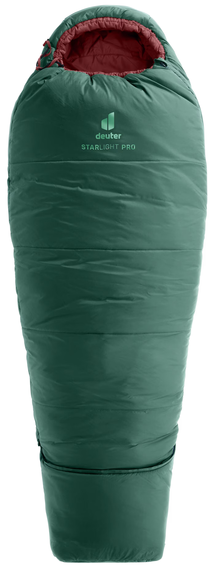 deuter starlight pro seagreen redwood m zipper left