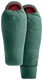 deuter starlight pro seagreen redwood m zipper left
