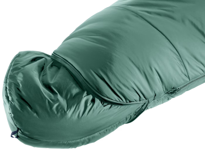 deuter starlight pro seagreen redwood m zipper left