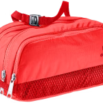 deuter wash bag tour ii poppy crimson