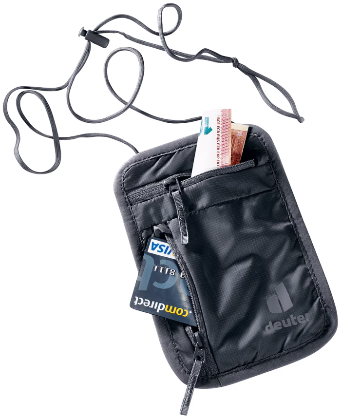deuter security wallet i black