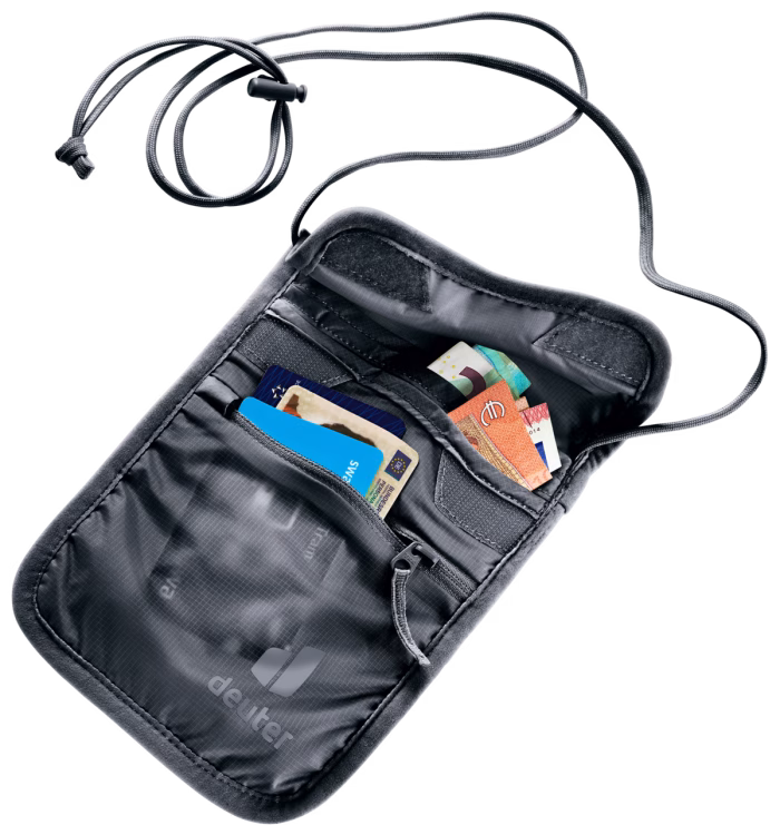 deuter security wallet ii black