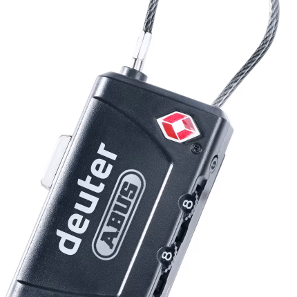 deuter tsa cable lock black