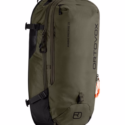ortovox avabag litric freeride 28 zip men dark wild herbs 28 liter