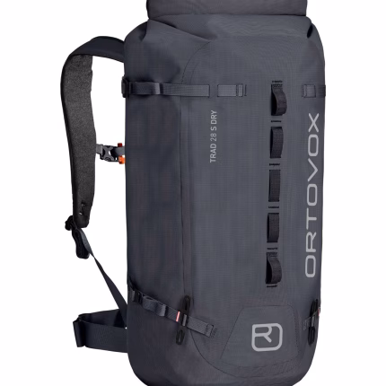 ortovox trad 28 s dry women black steel 28 liter