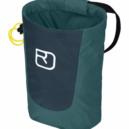 ortovox trad chalkbag accessoires pacific green deutsch
