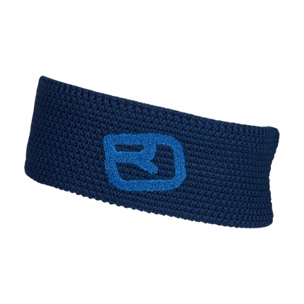 ortovox rock'n'wool headband deep ocean unisex