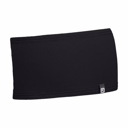 ortovox light fleece headband black raven unisex