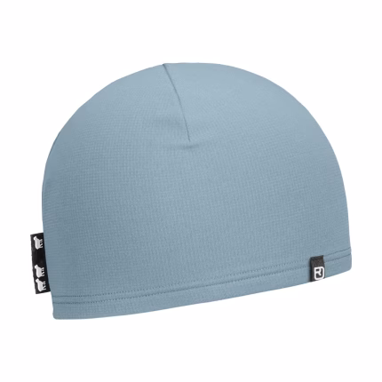ortovox light fleece beanie glacier grey unisex