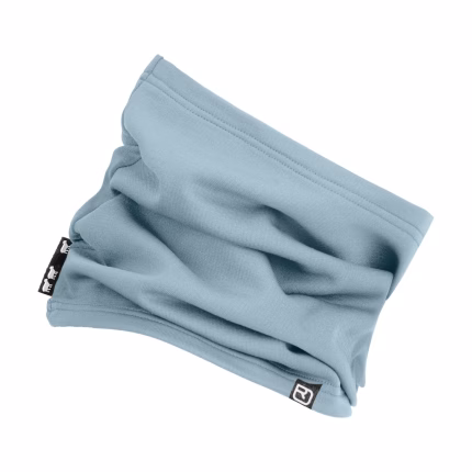 ortovox light fleece neckwarmer glacier grey unisex