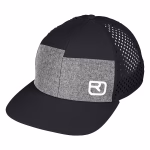 ortovox logo air trucker cap black raven unisex