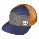 ortovox logo air trucker cap deep ocean unisex