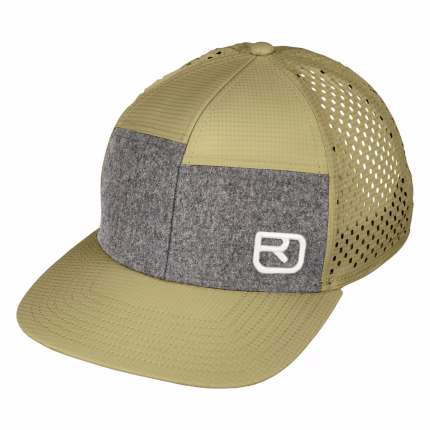 ortovox logo air trucker cap wild herbs unisex