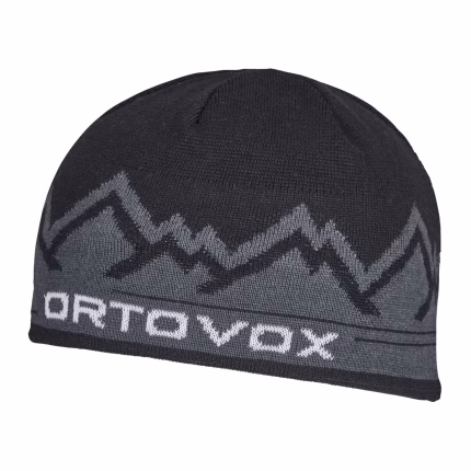 ortovox peak beanie black raven unisex