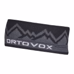 ortovox peak headband black raven unisex