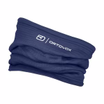ortovox fleece grid neckwarmer blue nunatak unisex