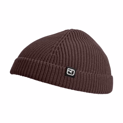 ortovox fisherman beanie dark chestnut unisex