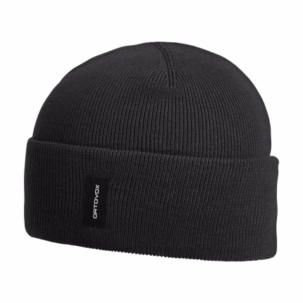 ortovox nicholson rib beanie black raven unisex