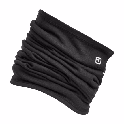 ortovox 185 merino neckwarmer black raven unisex