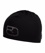 ortovox 120 cool tec logo beanie black raven unisex