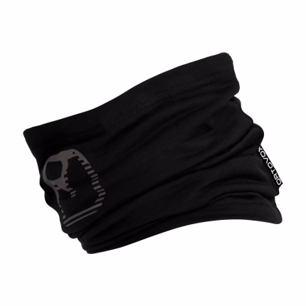 ortovox 120 cool tec logo neckwarmer black raven unisex