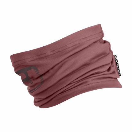 ortovox 120 cool tec logo neckwarmer chestnut unisex