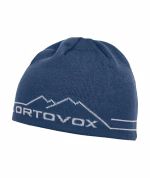 ortovox peak beanie blue nunatak unisex