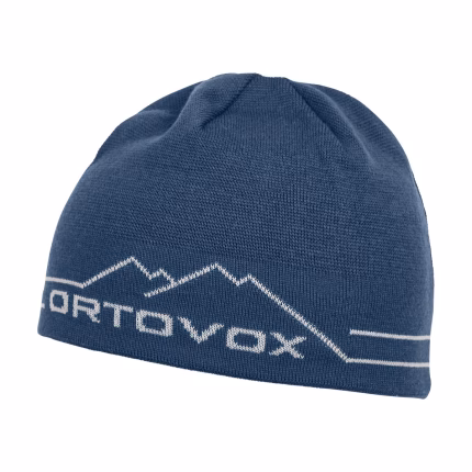 ortovox peak beanie blue nunatak unisex