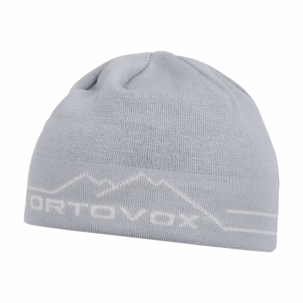 ortovox peak beanie grey ice unisex