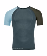 ortovox 120 comp light short sleeve m merino competition dark arctic grey xxl