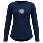 crazy long sleeved logo woman