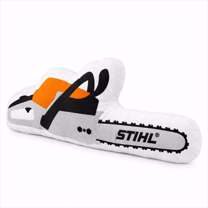 stihl cuscino a forma di motosega