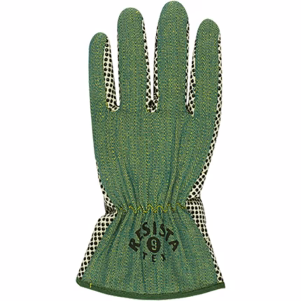 guanti di protezione resista con rivestimento in lattice, giallo arancio, elasticizzati