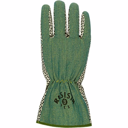 guanti protettivi resista con puntini in pvc, cotone molletonato