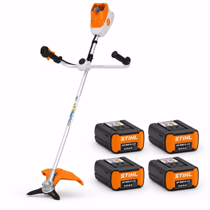stihl fsa 250 ap system decespugliatore con 4 batterie ap 500 s